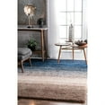 thumbnail image 1 of nuLOOM HJZOM1H-508 Classie Shag Navy Multi 5' x 8', 1 of 2