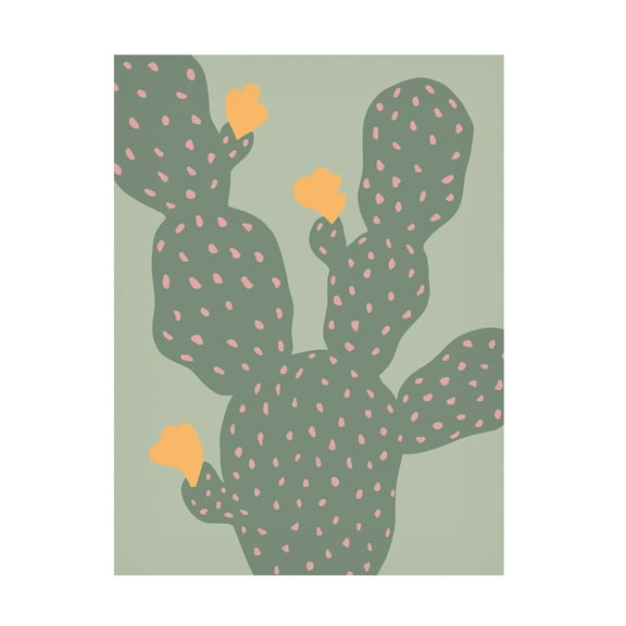 Pictufy Studio 'Cactus Green' Canvas Art