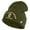 Olive, variant on U.S. Army 199th Infantry Brigade Logo Embroidered 12 Inch Solid Knit Cuff Long Beanie Made in USA - Black OSFM