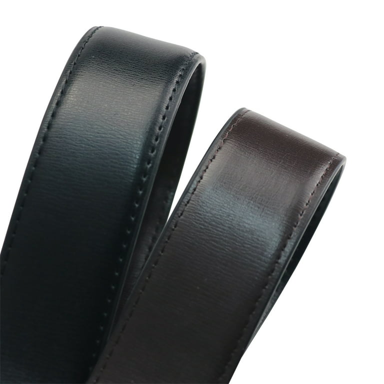 CHAOREN Reversible Belt for Men - Mens Dress Belt 35mm Black