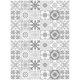 thumbnail image 1 of 48 Uds. Calcomanías de azulejos Vintage Peel and Stick a prueba de aceite, pegatinas de azulejo de pared de cocina, papel tapiz contra salpicaduras de cocina HOMEMAXS MX16040247, 1 of 5