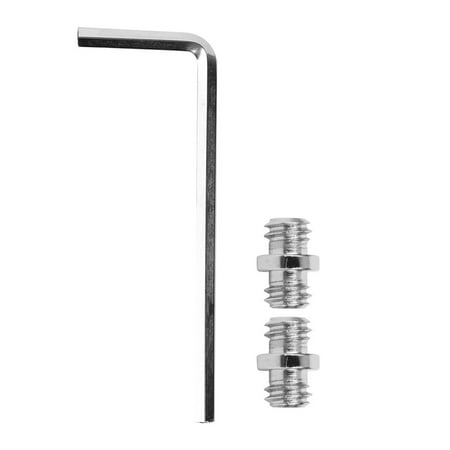

All Metal 1/4 to 1/4 Screw Photography Equipment Accessory Link Machine Camera Adapter