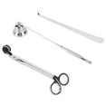 thumbnail image 3 of Candle Accessory Set, 3PCS Candle Cutter Snuffer Extinguisher Wick Dipper Gift Supplies Candle Snuffer And Wick Trimmer Candle Care Kit with Elegant Carving for Candle Lovers, 3 of 7