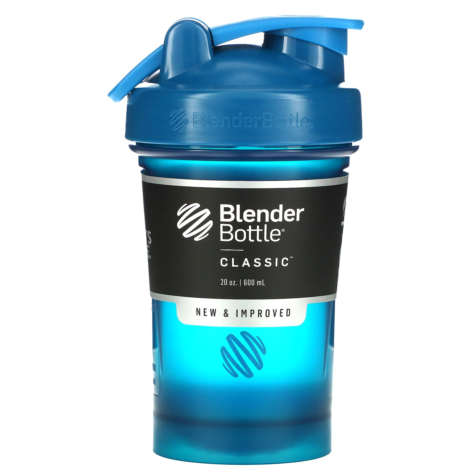 Blender Bottle Classic With Loop, Ocean Blue, 20 oz (600 ml) Walmart