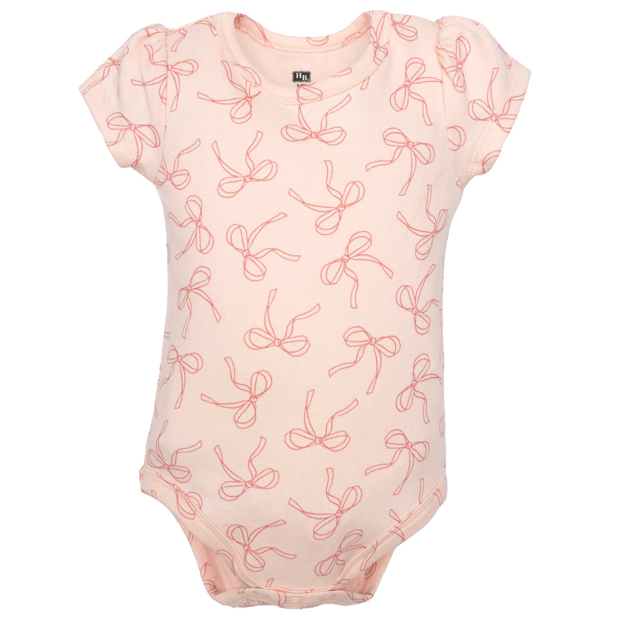 Hudson Baby Infant Girls Cotton Layette Set, Ballet Bows Bunny, 9-12 Months