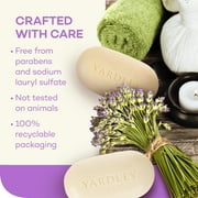 Yardley London Moisturizing Bath Bar, English Lavender, 4 oz, 4 bars