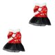 thumbnail image 3 of Greeniant Ropa para perros Ropa para mascotas Vestidos para cachorros Traje Tang Disfraces cálidos de invierno Múltiples patrones Pomerania XXL Type1 NO1, 3 of 6
