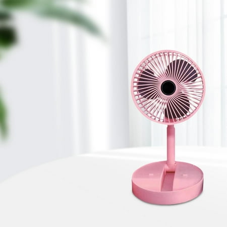 

Halloween Sale 2024 GardenFans Telescopic Folding Fan 2024 New Portable USB Rechargeable Desk Fan For Travel Silent Stand Up Fan Wireless Folding Oscillating Compact Floor Standing Fans，by LuClweCe
