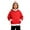Z02 Red, variant on Gyexs Girls Zip Up Hoodies 7-16 with Designs Cute Cat Ear Oversize Hoodie Jackets Casual Long Sleeve Hood Sweatshirt Coat (White, 11-12 Years)