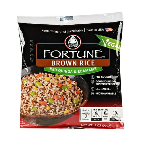 Brown Rice With Vegetables & Red Quinoa