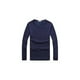 thumbnail image 1 of Qarigey Top básico para hombre, ropa interior cálida de otoño, Base para clima frío, ropa de Color sólido, Jersey informal de ocio, deportes, Camisetas SG Espesar azul oscuro Qarigey AP013161-19, 1 of 6