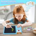 thumbnail image 4 of 510 Words Talking Flash Cards LCD Writing Tablet for 3-8 Years Toddlers, Drawing Board Pad Toy for Boys Girls Kids Birthday Gifts, Preschool Montessori Speech Therapy Autism Toys, Blue, 4 of 7