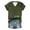 Army Green, variant on Womens Tee Tops Diy Pattern Printed Soft Lightweight Regular Fit Crew Neck Short Sleeve Summer Daily Comfortable Casual Stylish Tees