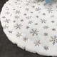 thumbnail image 4 of Falda de árbol de Navidad para el hogar, decoración de fiesta de año nuevo, piel sintética blanca, regalo de Navidad, 78/90/120cm, 4 of 4