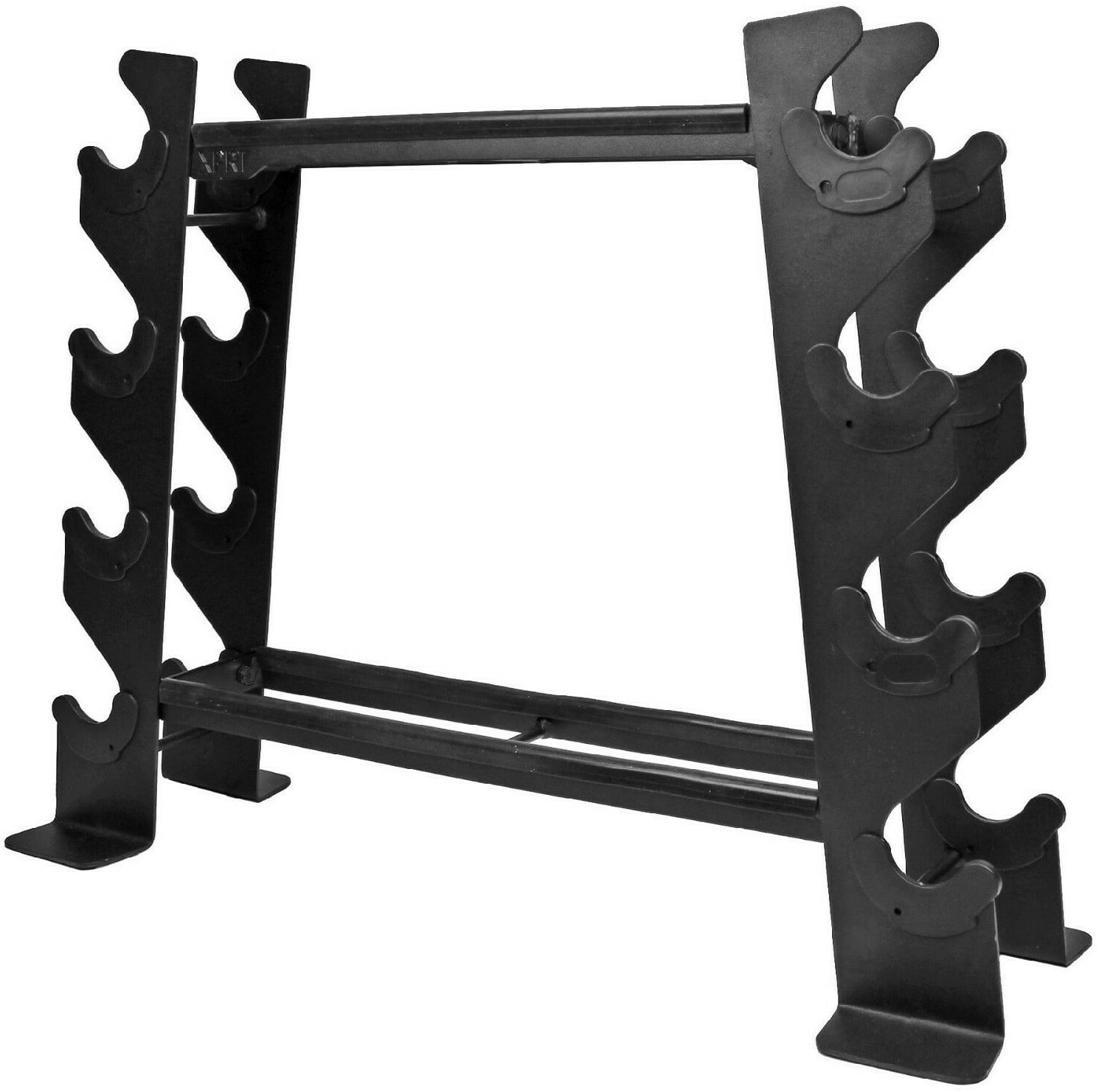 Compact Heavy Duty Dumbbell Storage Rack For Home Gym Holds up to 400 lbs