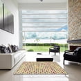 thumbnail image 6 of Ahgly Company Indoor Square Patterned Khaki Gold Area Rugs, 3' Square, 6 of 6