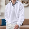 thumbnail image 2 of Entyinea Golf Polo Shirts for Men Quick-Dry Long Sleeve Performance Polo Shirt M White, 2 of 5