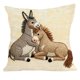 thumbnail image 2 of Funda de almohada con estampado divertido del año del caballo, funda de cojín de lino para sofá, decoración del hogar, funda de cojín familiar, funda de almohada cuadrada, 2 of 8