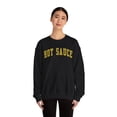 thumbnail image 4 of Hot Sauce Sweatshirt Gifts Crew Neck Shirt Long Sleeve Unisex, 4 of 7