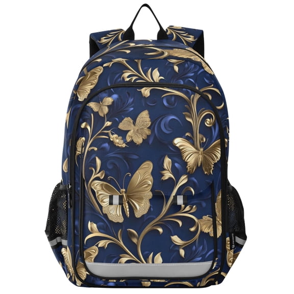 ALAZA 3d Butterflies-d2 Laptop Backpack Purse Travel Bag Casual School Bookbag Rucksack for Women Men