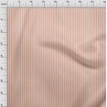 thumbnail image 3 of oneOone Cotton Flex Peach Fabric Stripe Block Sewing Craft Projects Fabric Prints By Yard 40 Inch Wide, 3 of 4