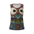 thumbnail image 2 of Rocae Boho Owl for Women's Workout Tank Top Lightweight Sleeveless Fit Tops- Moisture-Wicking, BreathableMedium, 2 of 9