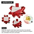 thumbnail image 3 of Unique Bargains 100pcs 1' Mini Star Gift Bows Small Metallic Christmas Bows for Gift Wrapping Presents Birthday Wedding, Red, 3 of 7