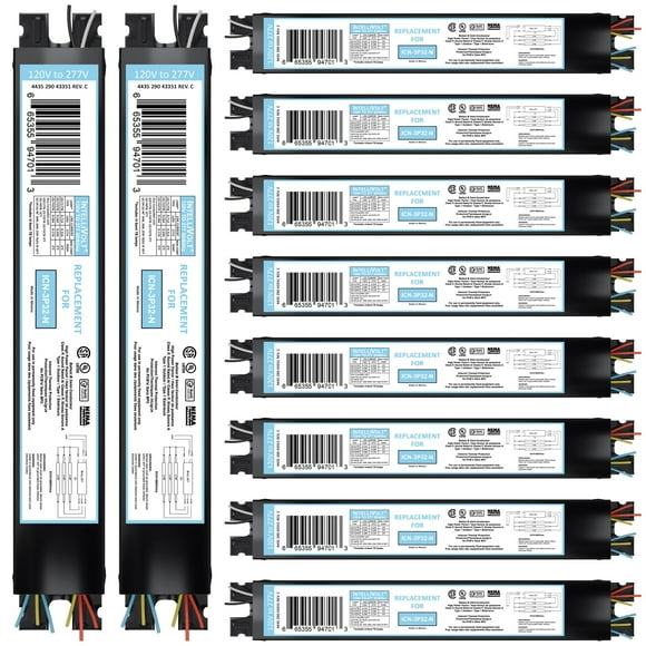 Balastro electrónico fluorescente ElegoLight ICN-3P32-SC, paquete de 10