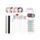 thumbnail image 1 of Nail Art Set Colorful Rhinestones Gemstones Irregular 3D Decoration WD.WDQZL Hogar, 1 of 1