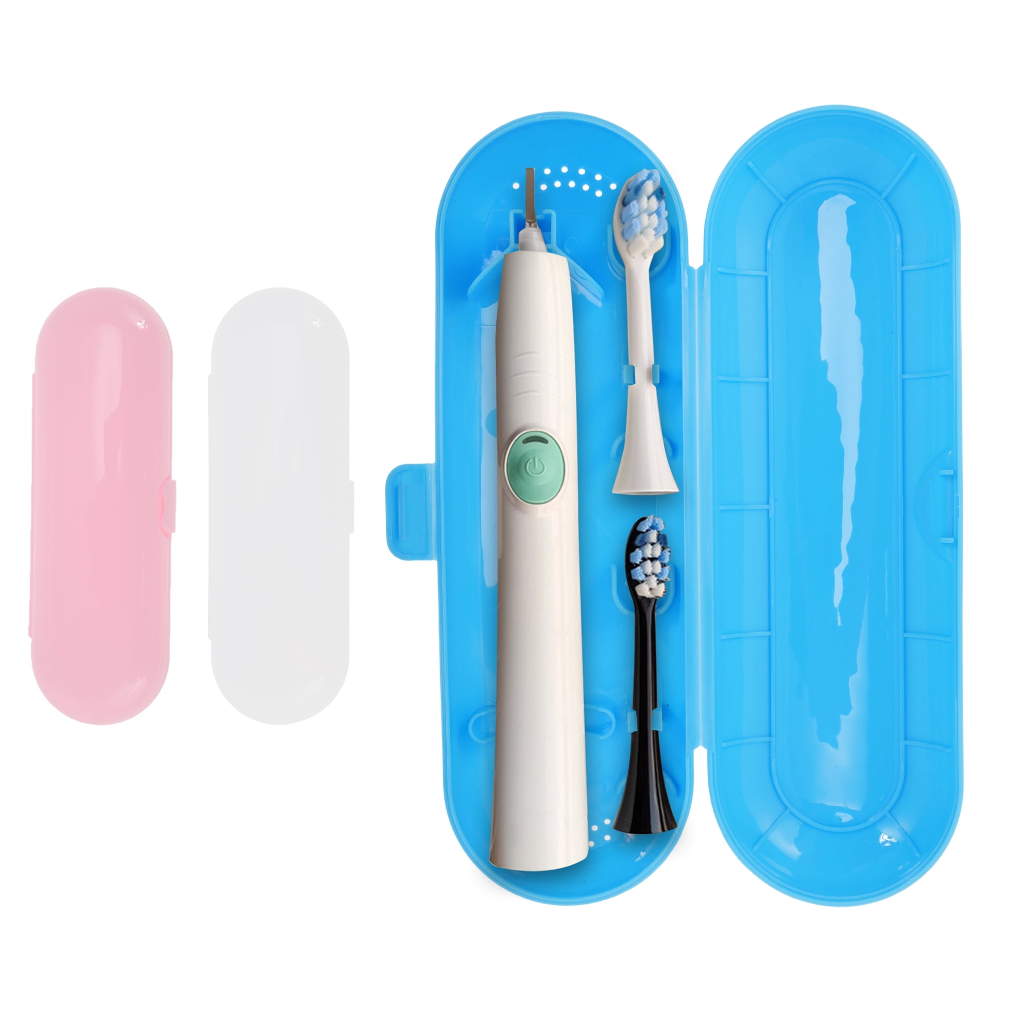 Unique Bargains Portable Electric Toothbrush Travel Case Oral-B Models Pink
