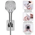 thumbnail image 4 of Waterproof Shower Bracket for Bathroom, Adjustable Handheld Shower Holder with Strong Adhesive, 4 of 6