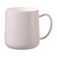 thumbnail image 2 of Vaso de plástico para cepillos de dientes para adultos | Enjuague bucal | Tanque de dientes | Elegante accesorio de baño para parejas | Plástico duradero y liviano | 11x9.2x8.5cm | 1 Pieza | Blanco, 2 of 6
