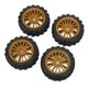 thumbnail image 3 of Neumáticos De Rueda RC, Duraderos, Portátiles, Marrones Para Neumáticos 1/10 RC, 4 Piezas Para 1/10 ANGGREK Neumáticos de rueda RC, 3 of 8