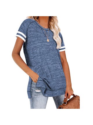 Varsity Waffle Knit Baseball T-Shirt — Girls