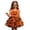 AB36 Orange, variant on Gunia Halloween Role Play Dresses For Girls Relaxed Fit Bat Print Mesh Dresses Toddler Sleeveless Suspender Festival Party Dress Up Outfits Size 6-12 Months