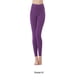 thumbnail image 2 of Qarigey Ropa interior de mujer, mallas, pantalones térmicos elásticos de Color sólido, transpirables, cómodos, capa base de otoño, pantalones Ropa interior Morado oscuro Qarigey AP013793-06, 2 of 6