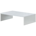 thumbnail image 2 of Convenience Concepts Designs2Go Rehausseur de Meuble Télé de 23 Pouces en Fini Bois Blanc, 2 of 5
