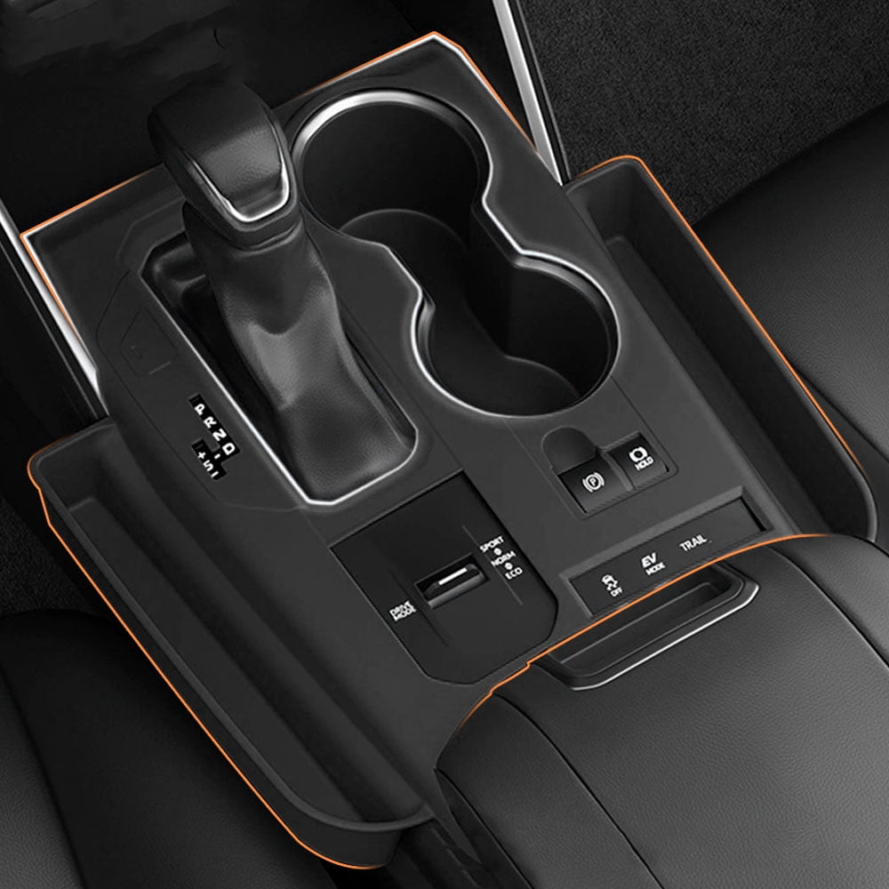 Black Gear Shift Panel Trim Cover For 2020-2022 Toyota Highlander Accessories
