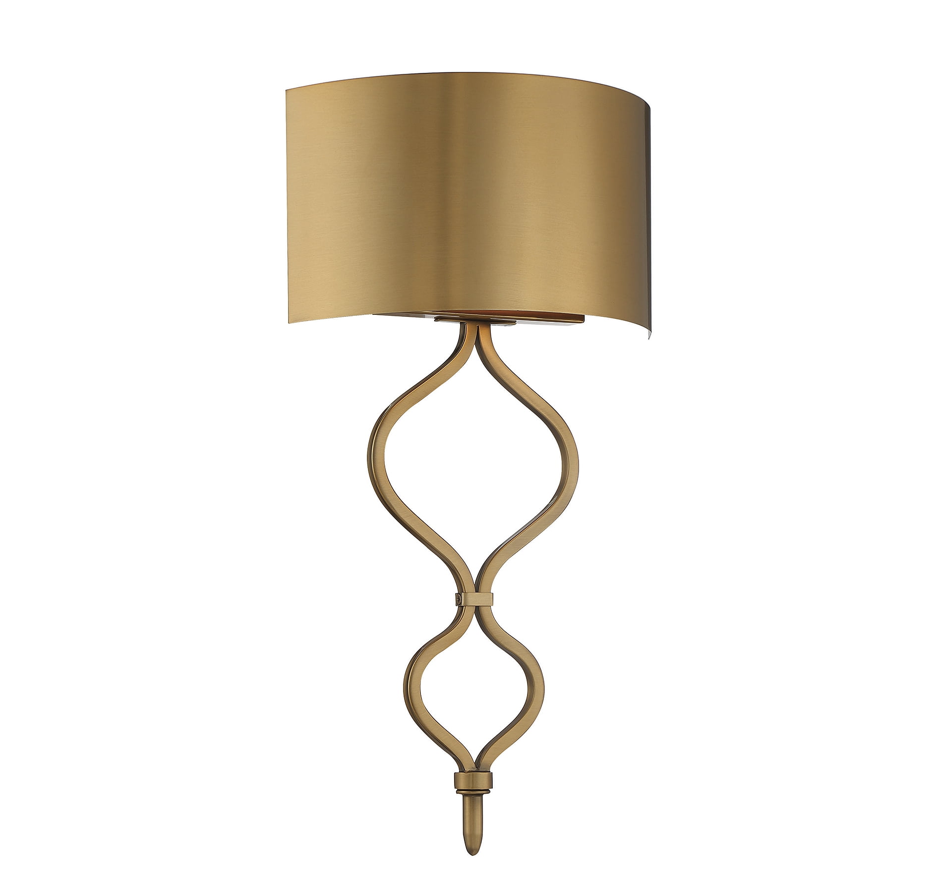 12 W x 13H Savoy House 5-179-137 Belmont Wall Sconce in Textured Black with Warm Brass Accents
