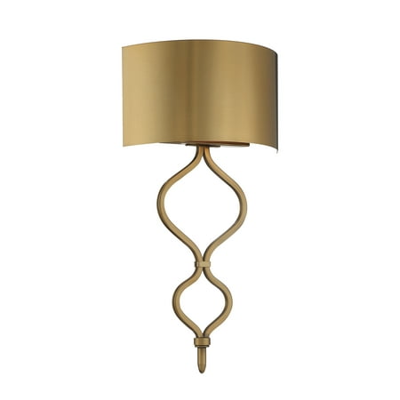 

Como LED Wall Sconce in Warm Brass