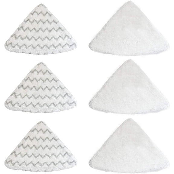 6 Pack Washable Steam Mop Pads Replacement for Bissell PowerEdge 2078 20781 2165 Poweredge Lift Replacement Steam Mop Pads.