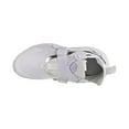 thumbnail image 5 of Nike Huarache City Big Kids' Shoes White-Metallic Silver aj6662-100, 5 of 6