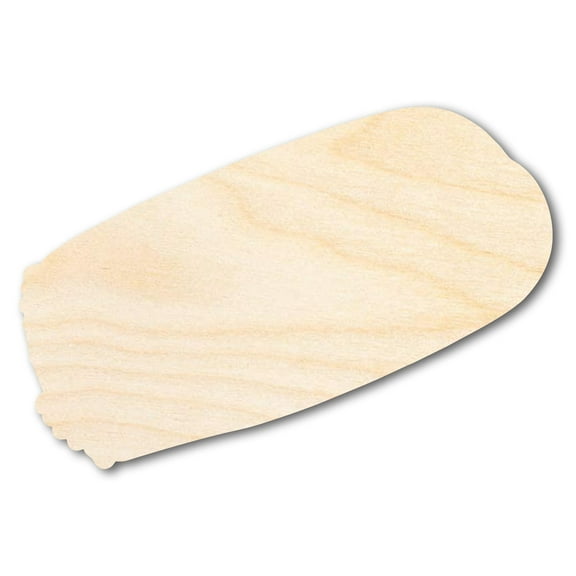 Unfinished Burrito Shape 6" / 1/4"