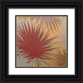 thumbnail image 1 of Hafod, Danielle 20x20 Black Ornate Wood Framed with Double Matting Museum Art Print Titled - Frond 1, 1 of 4