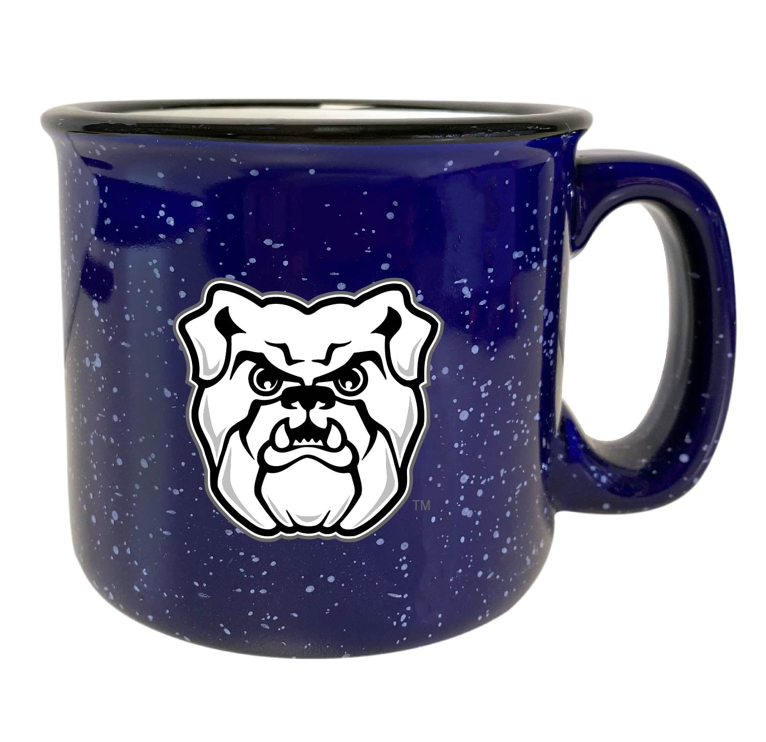 Butler Bulldogs Speckled Ceramic Camper Coffee Mug Navy - Walmart.com