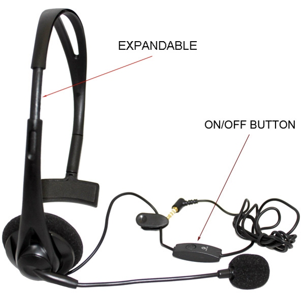 WIRED Headset MONO Hands-free Headphone Compatible With LG Stylo 4 Plus, Q7 Plus Q6, Lancet, K8 V K7 K30 K20 V Plus, K10, G4 G3 Vigor, G Stylo Pad X II 8.0 Plus 10.1, Escape 3 (K373) V5L