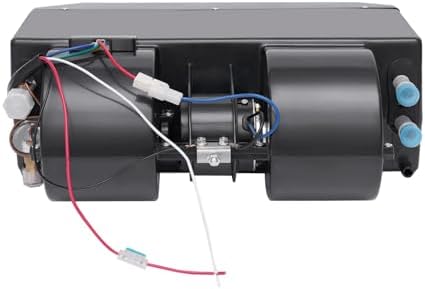 Underdash Evaporator Compressor, 12V A/C Universal Car Heat Cool Air Conditioner Kit, 3 Speed Trucks Under Dash Air Conditioning Evaporator, Replaces BEU-404-100