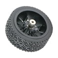 thumbnail image 1 of MERIGLARE Accessoires de Pneu de Voiture Jouet Faciles à Installer Pièce de Rechange Robuste Roue en Caoutchouc Raccord 4mm, 1 of 9