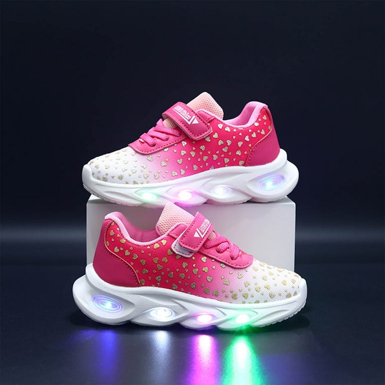 Quealent Kids Shoes Running Shoes for Kids Light Up Shoes Boys