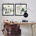 thumbnail image 4 of Stupell Industries Distressed Pale Paint Abstract Painting Black Floater Framed Canvas Art Print Wall Art, 25 x 25, Set of 2, 4 of 10